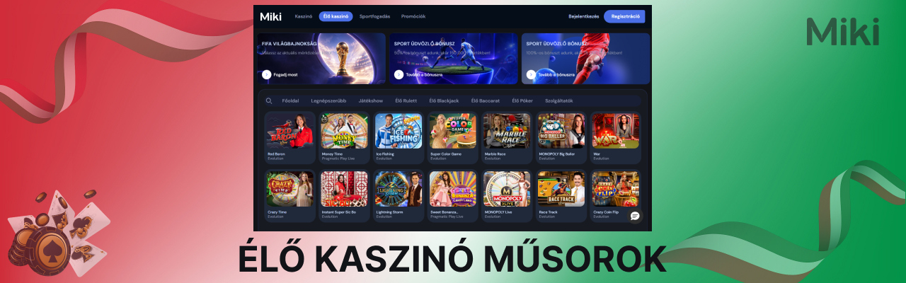 Elo kaszino musorok
