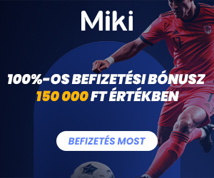 Miki Sport Üdvözlő Bónusz