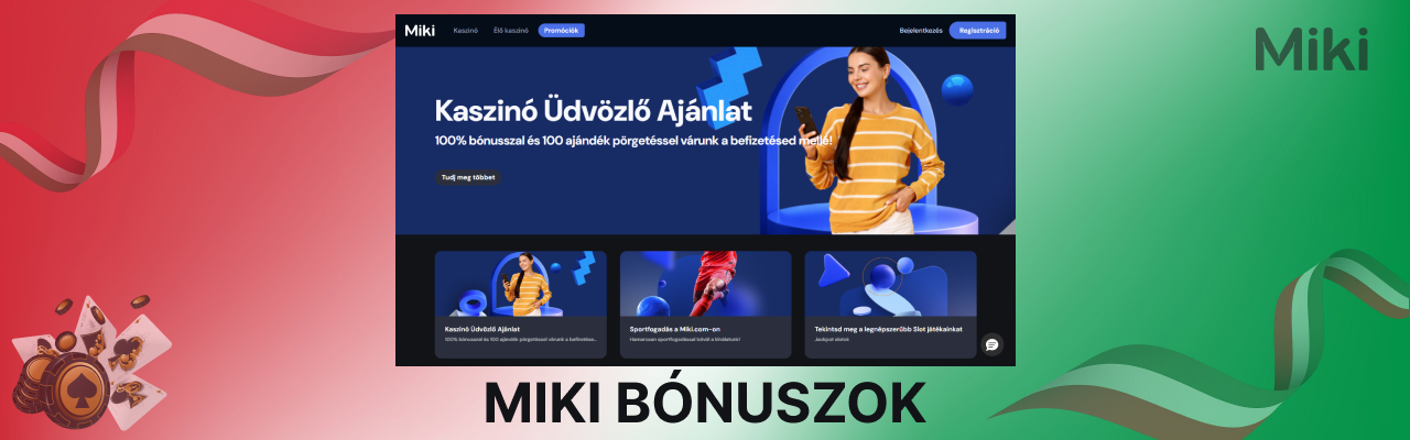 Miki bonuszok