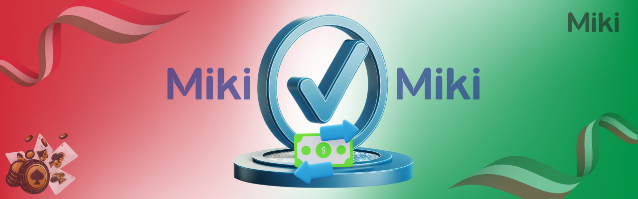 Miki online kaszino fizetesi modok